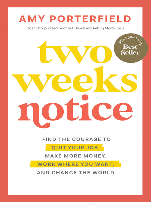 Title details for Two Weeks Notice by Amy Porterfield - Wait list